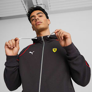 Scuderia Ferrari Race Men's Hoodie, PUMA Black, extralarge