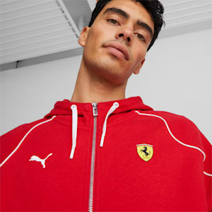 Sudadera con  gorra de manga larga Scuderia Ferrari para hombre, Rosso Corsa, extralarge