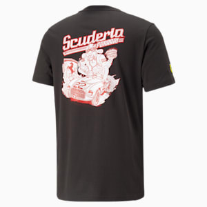 Ferrari Race Graphic Men's T-Shirt, PUMA Black