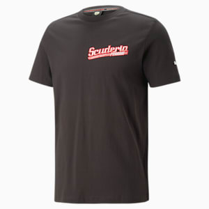 Ferrari Race Graphic Men's T-Shirt, PUMA Black