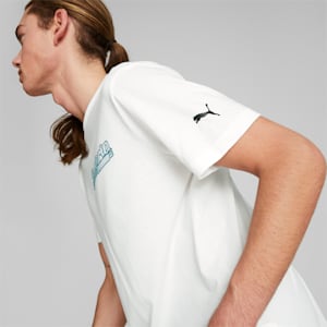 Ferrari Race Graphic Men's T-Shirt, PUMA White