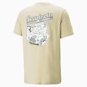 Scuderia Ferrari Graphic Tee Men, Granola