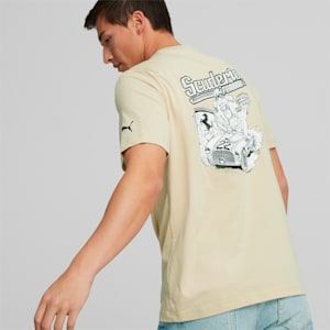 Scuderia Ferrari Graphic Tee Men, Granola
