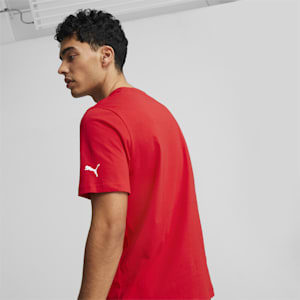 Scuderia Ferrari Big Shield Tee Men, Rosso Corsa