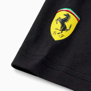 メンズ フェラーリ レース ビッグ シールド トーナル 半袖 Tシャツ, PUMA Black