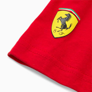 メンズ フェラーリ レース ビッグ シールド トーナル 半袖 Tシャツ, Rosso Corsa