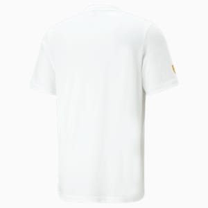 メンズ フェラーリ レース ビッグ シールド トーナル 半袖 Tシャツ, PUMA White