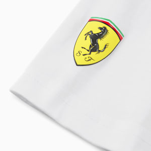 Scuderia Ferrari Race Big Shield Tonal Tee Men, PUMA White