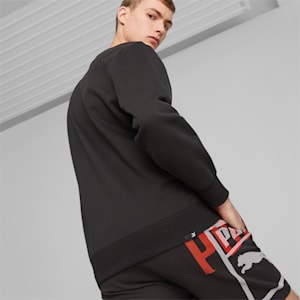 Sudadera con cuello redondo Classics GEN PUMA para hombre, PUMA Black