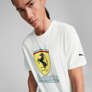 Scuderia Ferrari Heritage Men's Tee, PUMA White