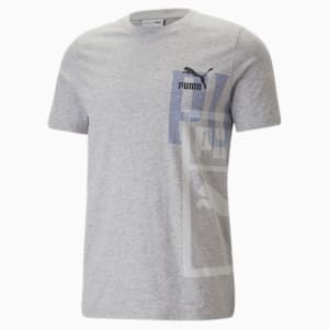 Classics GEN PUMA Men's Tee, Light Gray Heather
