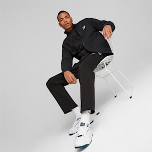 T7 Men's Regular Fit Track Jacket, PUMA Black, extralarge-IND