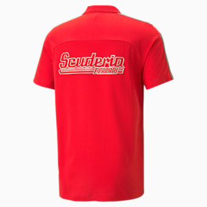 Scuderia Ferrari Race MT7 Monochromatic Polo, Rosso Corsa