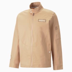 Porsche Legacy Men's Statement Jacket, Dusty Tan, extralarge