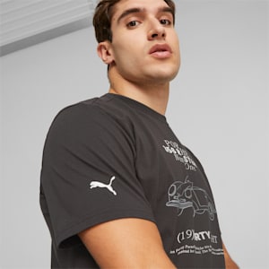 Porsche Legacy Statement Graphic Men's Relaxed Fit T-Shirt, PUMA Black, extralarge-IND