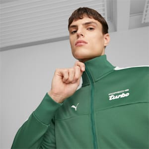 Chamarra de chándal para hombre de Porsche Legacy MT7, Vine-PUMA White