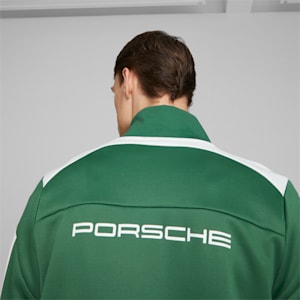 Porsche Legacy MT7 Men's Regular Fit Track Jacket, Vine-PUMA White, extralarge-IND