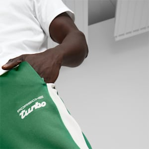 Porsche Legacy MT7 Men's Trackpants, Vine-PUMA White