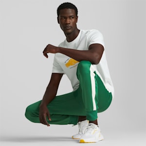 Porsche Legacy MT7 Men's Track Pants, Vine-PUMA White