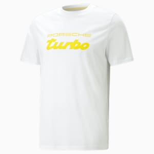 メンズ ポルシェレガシー ロゴ 半袖 Tシャツ, PUMA White, extralarge-JPN