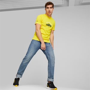 Porsche Legacy Men's Graphic Tee, Lemon Chrome