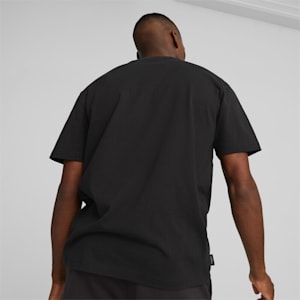 DOWNTOWN Logo Men's Relaxed Fit T-Shirt, PUMA Black, extralarge-IND