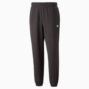 DOWNTOWN Men's Relaxed Fit Sweat Pants, PUMA Black, extralarge-IND