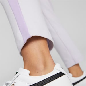 T7 Women's Regular Fit Trackpants, Spring Lavender, extralarge-IND