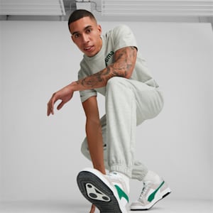 PUMA TEAM Sweatpants Men, Light Gray Heather, extralarge-GBR