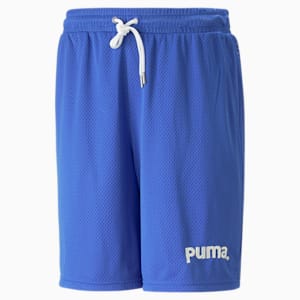 Puma blue shorts new arrivals