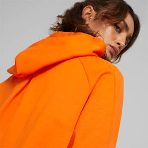 T7 Women's Relaxed Fit Hoodie, Cayenne Pepper, extralarge-IND