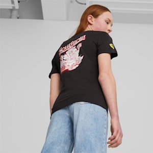 Playera Adolescente Scuderia Ferrari, PUMA Black