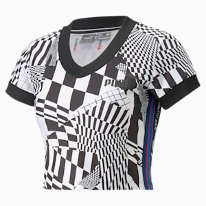 BMW M Motorsport Women's Statement Top, PUMA White-AOP
