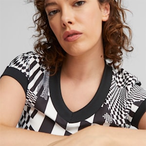 BMW M Motorsport Women's Statement Top, PUMA White-AOP