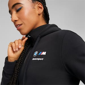Chaqueta con capucha BMW M Motorsport para mujer, PUMA Black