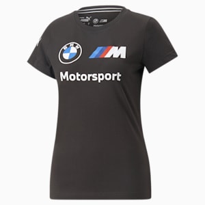 BMW M Motorsport Logo Women's T-Shirt, PUMA Black, extralarge-IND