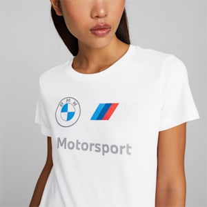 BMW M Motorsport ESS Logo Tee Women, PUMA White
