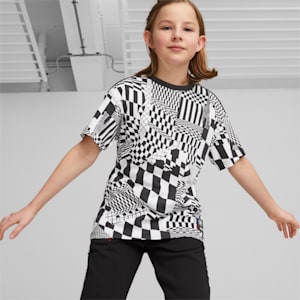 BMW M Motorsport Big Kids' Tee, Cheap Jmksport Jordan Outlet White-AOP, extralarge