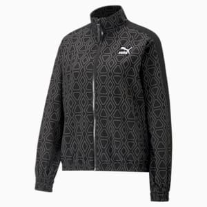 T7 Woven Jacket Women, PUMA Black, extralarge-GBR