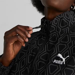 ウィメンズ T7 トレンド 7ETTER ウーブン ジャケット, PUMA Black, extralarge-JPN