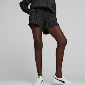 T7 Woven Women's Shorts, PUMA Black