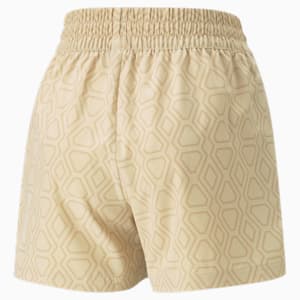 T7 Woven Women's Regular Fit Shorts, Light Sand, extralarge-IND