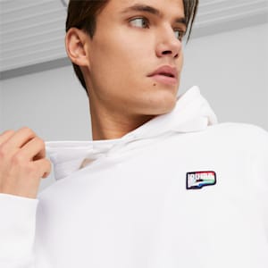 Sudadera con capucha Dowtown Pride We Are Everywhere para hombre, PUMA White