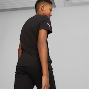 Playera BMW M Motorsport ESS Logo para jóvenes, PUMA Black