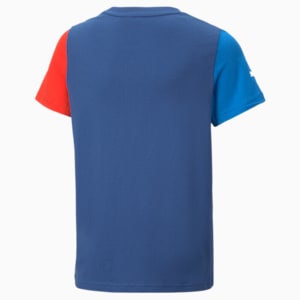 T-shirt à logo BMW M Motorsport ESS, grand enfant, Bleu professionnel-couleur M