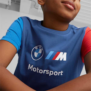 BMW M Motorsport ESS Logo Tee Youth, Pro Blue-M color
