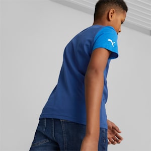 BMW M Motorsport Essential Logo Youth T-Shirt, Pro Blue-M color, extralarge-IND