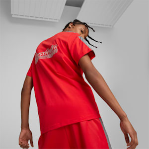 Ferrari Race MT7 MC Men's Regular Fit T-Shirt, Rosso Corsa, extralarge-IND