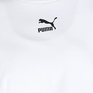 DARE TO Women's Relaxed Fit Crop Top, PUMA White, extralarge-IND