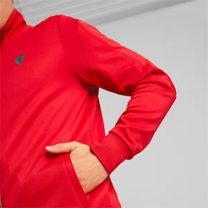 Scuderia Ferrari Style MT7 Men's Track Jacket, Rosso Corsa, extralarge